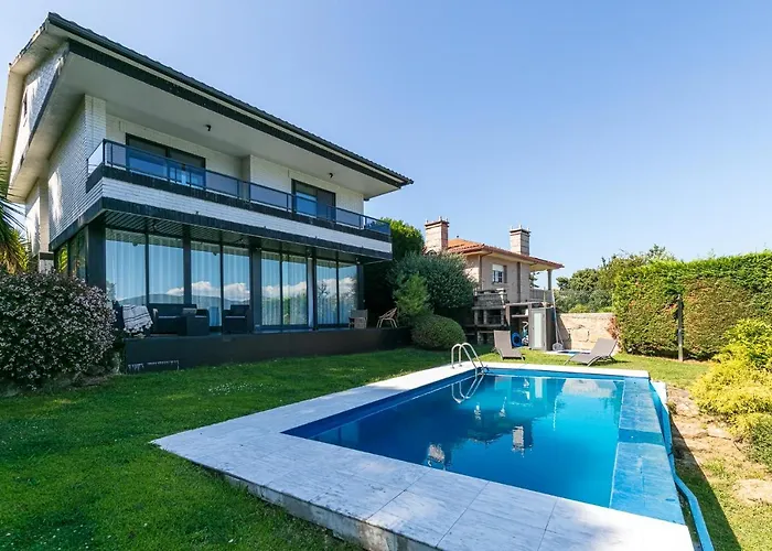 Espectacular Casa Vilaboa בית נופש *